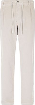 Eleventy Straight Leg Jogger Pants with Concealed Zipper