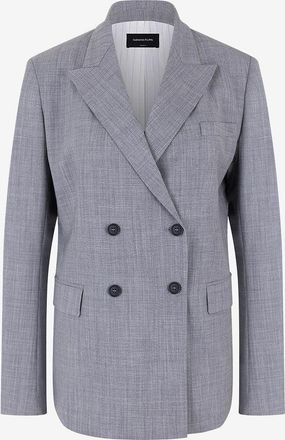 Fabiana Filippi Zweireihiger Wollblazer mit Diamant&eacute;-Faden