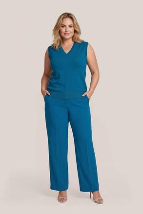 Mart Visser Althea Top Petrolblauw Maxi