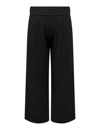 Only Carmakoma Female Curvy Plain Trousers, Black, 48W x 32L