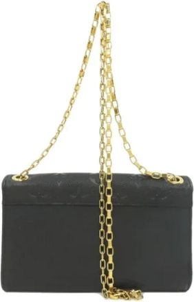 Louis Vuitton Pre-owned Shoulder Bags, female, Black, Size: ONE SIZE Pre-owned Fabric Wallet