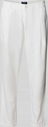Mc Neal Leinenhose aus Leinen-Mix in Weiss, Größe XS