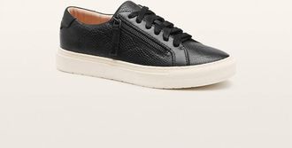 FRANKiE4 Womens Billie Sneaker In Black Reptile