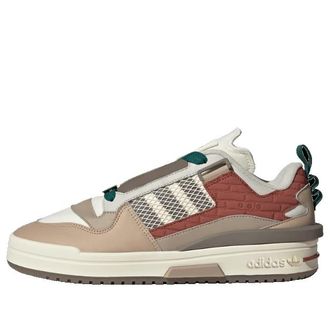 adidas (WMNS) adidas Originals Forum Low Shoes Brown Grey Red IG3678