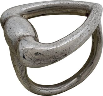 Gucci Silver Silver 925 Band Ring (Pre-Owned)