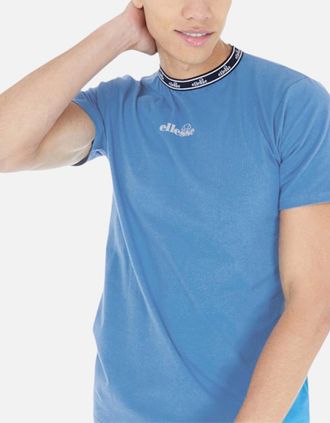 Ellesse Mens ELLESSE ALONA Mens T Shirts Crew Neck Short Sleeve Casual Summer Cotton Tee - Blue - Size: 38