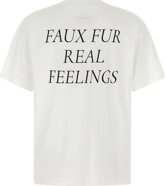 Maison Margiela Mens Bicolor Cotton T-Shirt