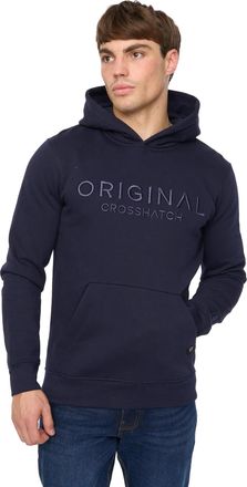Crosshatch Heren Haromere Hoodie (Marineblauw)