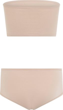 Alaia Womens Lingerie Set Mesh - Skin Polyamide Loungewear