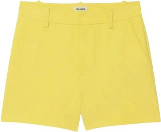 Zadig&Voltaire Short Sidou - Shorts - Mujer - Amarillo - S