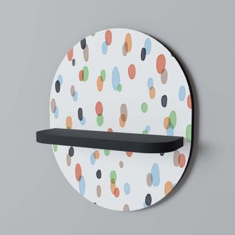 OEM Energetic Spots Estante Ovalado Negro