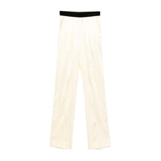 Tom Ford Pyjamas, female, Yellow, S, Stretch Silk Satin PJ Trousers