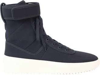 Fear of God Fear of God Military Sneakers in Black Nylon