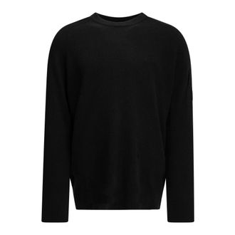 C.P. Company C.p. Company - Lens Crew-Neck Trui - Heren - Truien - Zwart - Maat: 2XL Wol