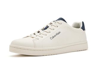 Calvin Klein Lano Mens Shoes Ivory/Black : 10.5 M, Synthetic