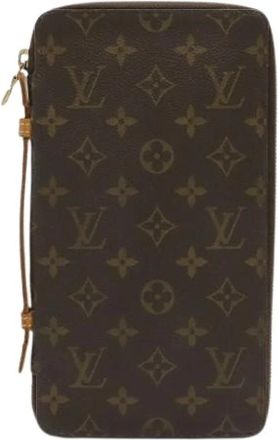 Louis Vuitton Pre-owned Clutch bag - Heren - Vintage Clutch - Bruin - ONE Size - Vintage