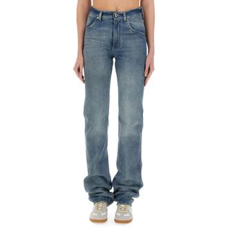 Maison Margiela Straight Jeans - female - Maison Margiela - Straight Fit Jeans - Blue - W26 - Jeans