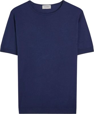 John Smedley Belden short-sleeve T-shirt - Blue