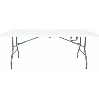 Habitat et Jardin Mesa De Jard&iacute;n Plegable foldy - 180 X 74 X 74 Cm - Blanca