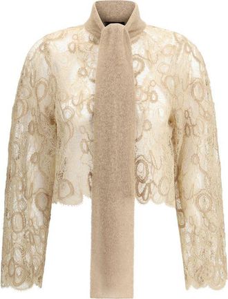 Fabiana Filippi Lace cropped Womens Shirt
