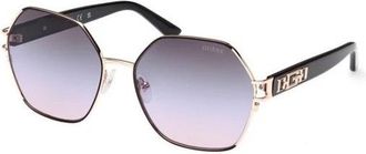 Guess Gu 7913 Zonnebril - Dames - Zonnebrillen - Zwart - 59 MM - Accessoires