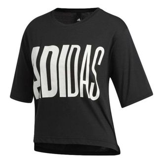 adidas (WMNS) adidas T-Shirt Asia Sizing Black FM1654