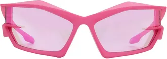 Givenchy Pink Flash Mirror Irregular Mens Sunglasses GV40049I 73Y 69