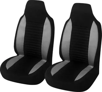 OEM Paquete De 2 Fundas Para Asientos De Coche, Funda Universal, Ajuste Ideal Y Protecci&oacute;n Perfecta Para Todos Los Asientos De Coche (gris)