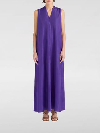 Momoni Cueva Sleeveless Long Silk Tunic with V-Neck