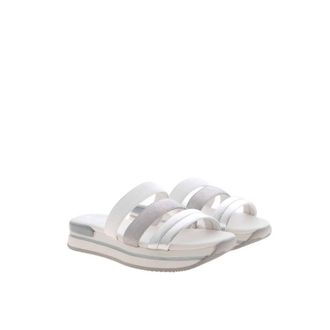 Hogan Metallic-Strap Sandals