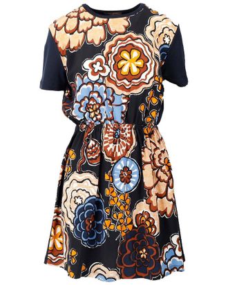 Louis Vuitton Floral Printed Dress, Size Eu; 42 (Authentic Pre-Loved)