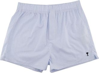 Ami Gestreepte Pyjamabroek - Heren - Ondergoed - Blauw - Maat: XS Katoen