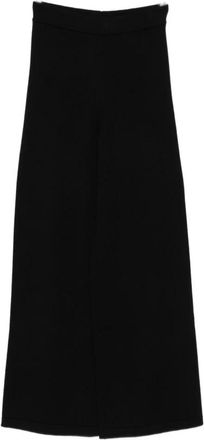 Max Mara Zwarte Broek voor Vrouwen - Dames - Wijde Broeken - Zwart - S - Broeken