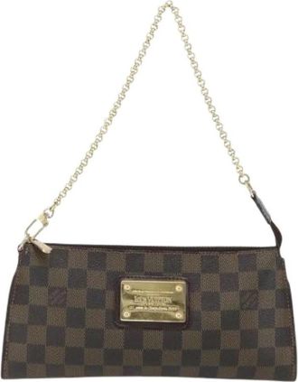 Louis Vuitton Pre-owned Vintage Canvas Schoudertas - Dames - Vintage Schoudertas - Bruin - ONE Size - Vintage