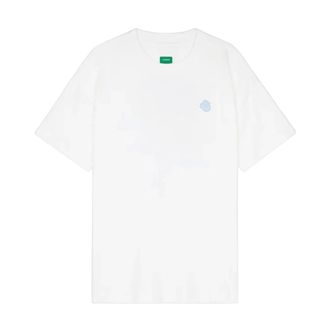 Flaneur Fl&acirc;neur, Tops, Heren, Wit, XS, Katoen, Rubber Blossom T-Shirt