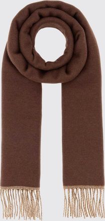 Valentino Garavani Sciarpa in puro cashmere con logo VLogo Signature