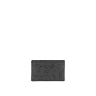 Alexander McQueen Alexander McQueen, Wallets & Cardholders, male, Black, Size: ONE SIZE Black Leather Wallet Stylish and Functional