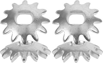 OEM 20 Piezas De Pi&ntilde;ones De Eje De Gato De Metal Plateado Para Reparaci&oacute;n