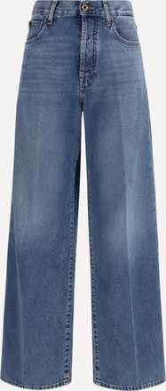 Jacob Cohen Jeans Wide 5 Pocket Jeans Woman 27