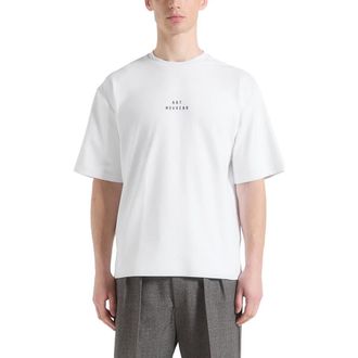 Mani&egrave;re De Voir Art Nouveau Cotton T-Shirt in White at Nordstrom, Size Xx-Large