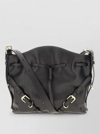 Givenchy voyou small leather bucket shoulder bag