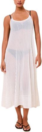Solid & Striped Callisto Cover-Up Dress in Optic White at Nordstrom, Size X-Large