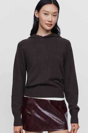Reformation Reed Cashmere Wool Knit Hoodie