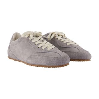 Axel Arigato Mens Daze Runner Sneaker Gray Calfskin