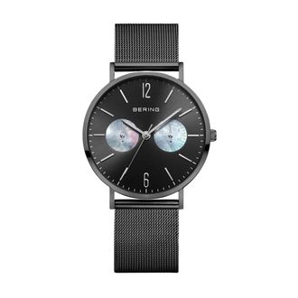 Bering Klassiek Milanese Dameshorloge - Dames - Horloges - Zwart - ONE Size - Accessoires