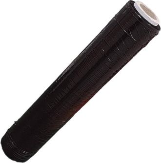 Trade Shop Trade Shop - Film Estirable Negro Rollo Manual Para Embalaje 160mx23myx50cm