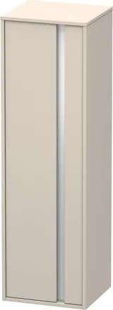 Duravit Armario Ketho 360x400x1320mm Apertura Izquierda Taupe