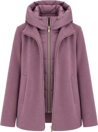 Marella Emmsorriso Jacket - Coats - Mujer - P&uacute;rpura - 2XS