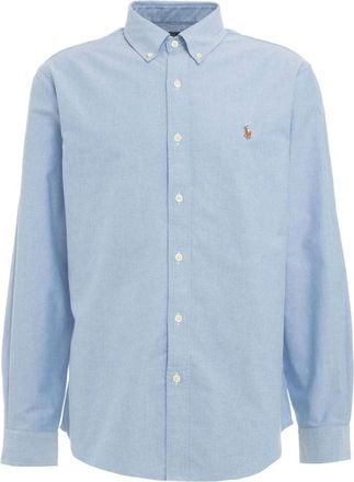Polo Ralph Lauren Blauw Oxford Overhemd voor Mannen - Heren - Casual Overhemden - Blauw - M - Overhemden