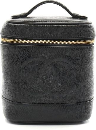 Chanel Caviar Skin Coco Mark Handbag